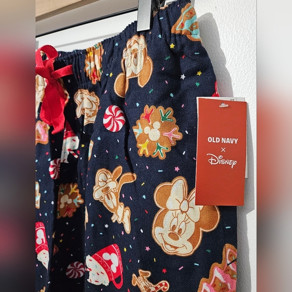 Old Navy x Disney Navy Pajama Jogger Pants NWT - Picture 2 of 3